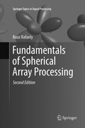 Cover: Fundamentals of Spherical Array Processing - Springer