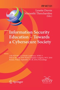 Abbildung von: Information Security Education - Towards a Cybersecure Society - Springer