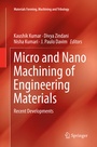 Cover: Micro and Nano Machining of Engineering Materials - Springer