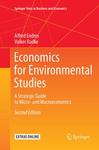 Enlarge image Cover: Economics for Environmental Studies - Springer