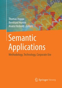 Enlarge image Cover: Semantic Applications - Springer Vieweg