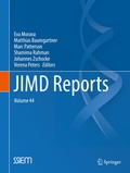 Cover: JIMD Reports, Volume 44 - Springer