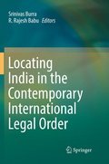 Cover: Locating India in the Contemporary International Legal Order - Springer