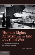 Cover: Human Rights Activism and the End of the Cold War - Cambridge University Press