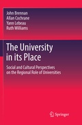Cover: The University in its Place - Springer