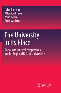 Enlarge image Cover: The University in its Place - Springer