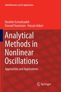 Enlarge image Cover: Analytical Methods in Nonlinear Oscillations - Springer