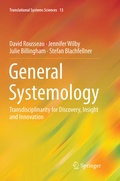 Cover: General Systemology - Springer