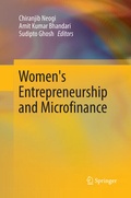 Cover: Women's Entrepreneurship and Microfinance - Springer