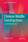 Cover: Chinese Middle Constructions - Springer