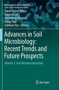 Enlarge image Cover: Advances in Soil Microbiology: Recent Trends and Future Prospects - Springer