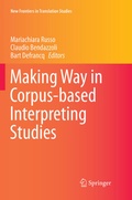 Cover: Making Way in Corpus-based Interpreting Studies - Springer