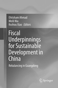Cover: Fiscal Underpinnings for Sustainable Development in China - Springer