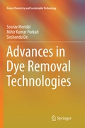 Cover: Advances in Dye Removal Technologies - Springer