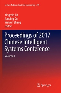 Enlarge image Cover: Proceedings of 2017 Chinese Intelligent Systems Conference - Springer