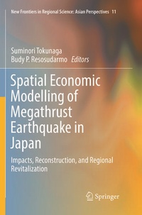 Enlarge image Cover: Spatial Economic Modelling of Megathrust Earthquake in Japan - Springer