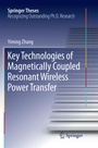 Cover: Key Technologies of Magnetically-Coupled Resonant Wireless Power Transfer - Springer