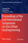 Cover: Proceedings of the 2nd International Symposium on Asia Urban GeoEngineering - Springer