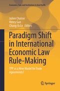 Cover: Paradigm Shift in International Economic Law Rule-Making - Springer