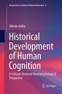 Enlarge image Cover: Historical Development of Human Cognition - Springer