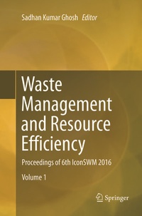 Enlarge image Cover: Waste Management and Resource Efficiency - Springer