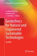 Cover: Geotechnics for Natural and Engineered Sustainable Technologies - Springer