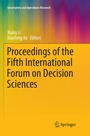 Cover: Proceedings of the Fifth International Forum on Decision Sciences - Springer