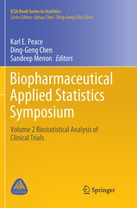 Enlarge image Cover: Biopharmaceutical Applied Statistics Symposium - Springer
