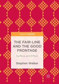 Enlarge image Cover: The Fair-Line and the Good Frontage - Springer