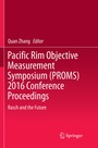 Cover: Pacific Rim Objective Measurement Symposium (PROMS) 2016 Conference Proceedings - Springer