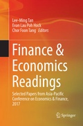 Cover: Finance & Economics Readings - Springer