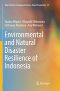 Cover: Environmental and Natural Disaster Resilience of Indonesia - Springer