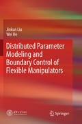 Cover: Distributed Parameter Modeling and Boundary Control of Flexible Manipulators - Springer