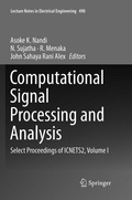 Cover: Computational Signal Processing and Analysis - Springer