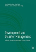Cover: Development and Disaster Management - Springer