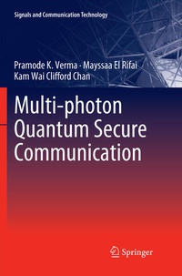 Enlarge image Cover: Multi-photon Quantum Secure Communication - Springer