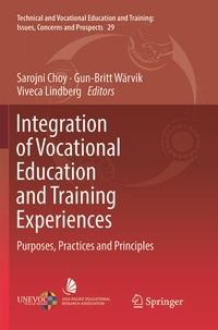 Enlarge image Cover: Integration of Vocational Education and Training Experiences - Springer