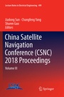 Cover: China Satellite Navigation Conference (CSNC) 2018 Proceedings - Springer