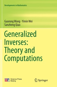 Abbildung von: Generalized Inverses: Theory and Computations - Springer