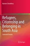 Cover: Refugees, Citizenship and Belonging in South Asia - Springer