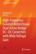 Cover: High-Frequency Isolated Bidirectional Dual Active Bridge DC-DC Converters with Wide Voltage Gain - Springer