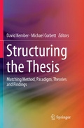 Cover: Structuring the Thesis - Springer