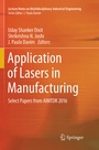 Cover: Application of Lasers in Manufacturing - Springer