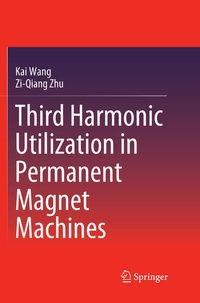 Enlarge image Cover: Third Harmonic Utilization in Permanent Magnet Machines - Springer