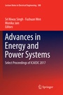Cover: Advances in Energy and Power Systems - Springer