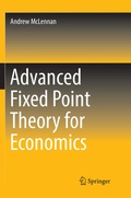 Cover: Advanced Fixed Point Theory for Economics - Springer