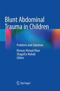 Abbildung von: Blunt Abdominal Trauma in Children - Springer