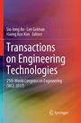 Cover: Transactions on Engineering Technologies - Springer