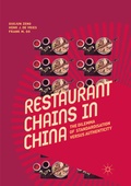 Cover: Restaurant Chains in China - Springer