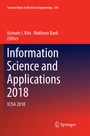 Cover: Information Science and Applications 2018 - Springer